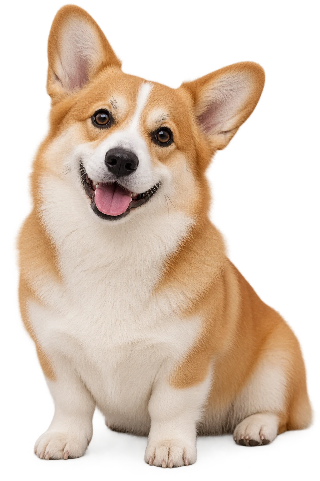 AI-created corgi portrait illustrating the PawMomento brand